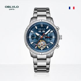 OBLVLO Mens Designer Watches  Automatic Tourbillon Watches For Men CM-T-YLY