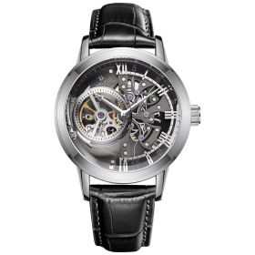 OBLVLO Skeleton Watches Steel Case Automatic Watches  VM-Y