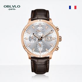 OBLVLO CM Series Mens Designer Watches Automatic Watch CM-PWS