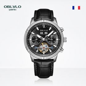 OBLVLO Mens Designer Watches Automatic Tourbillon Watches For Men CM-T-YBB