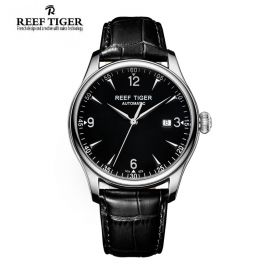 Classic Heritage Black Dial Stainless Steel Automatic Men's Watch