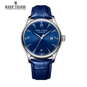Classic Heritage Blue Dial Stainless Steel Automatic Men's Watch