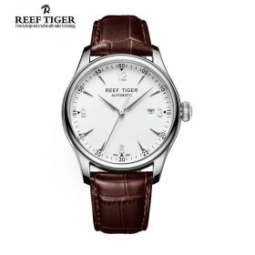 Classic Heritage White Dial Stainless Steel Automatic Men's Watch