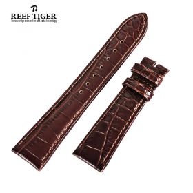 Reef Tiger Brown Genuine Leather Strap